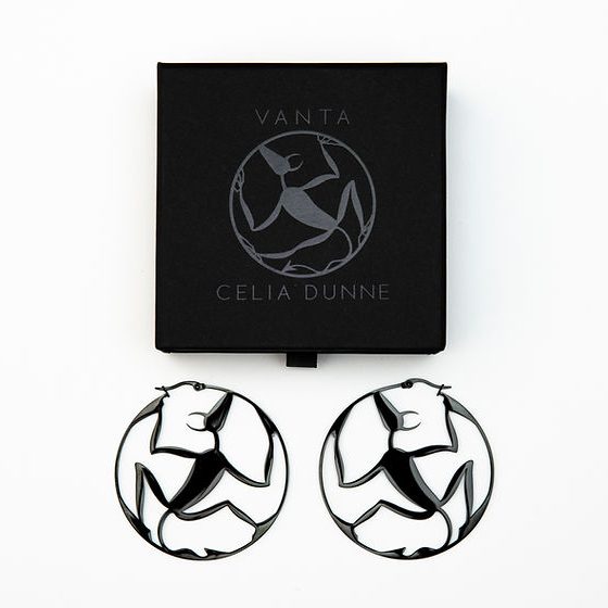 CELIA DUNNE X VANTA Hoop Earrings