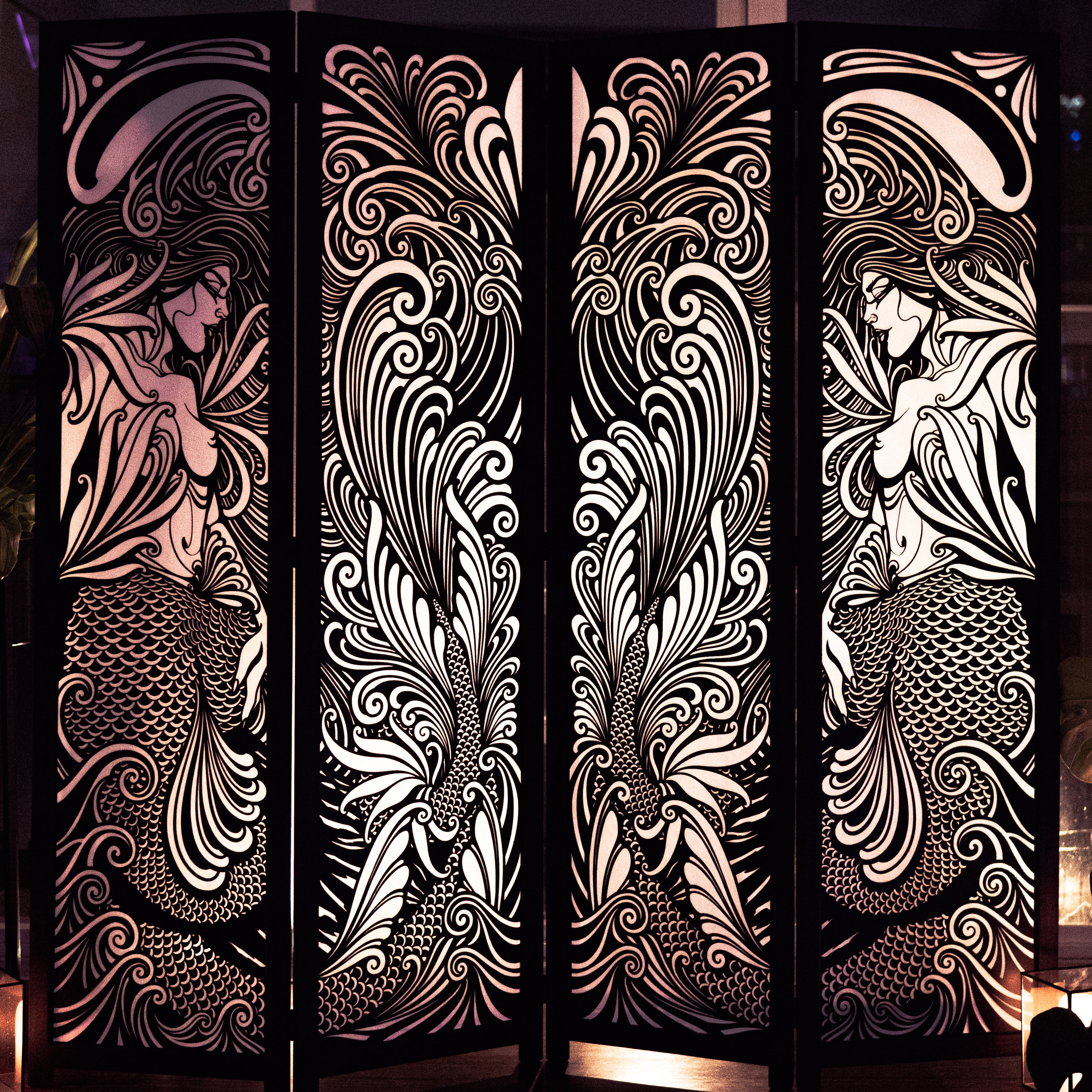 Mermaid Room Divider