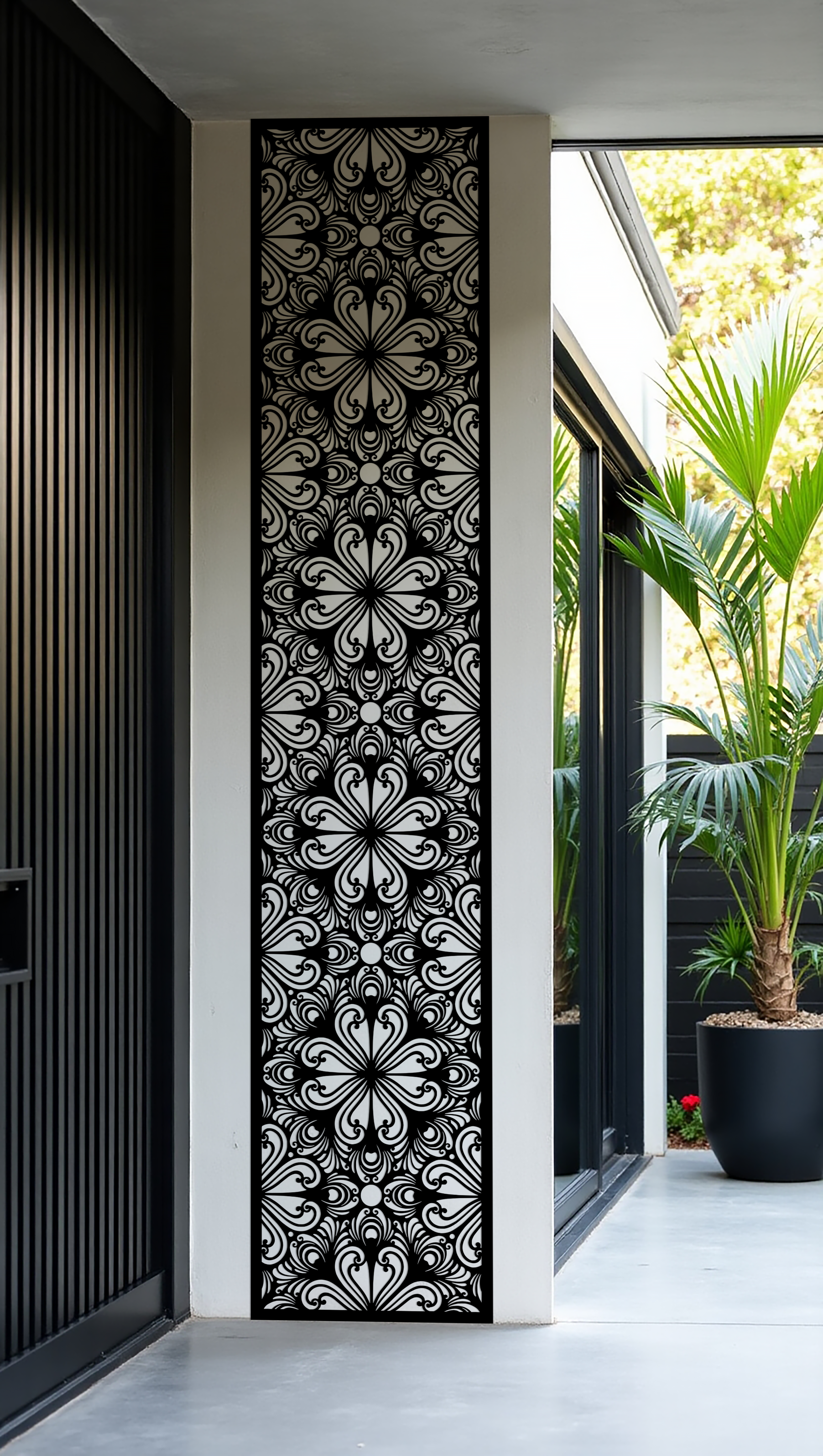 Tall Vanta Signature Pattern Metal Panel