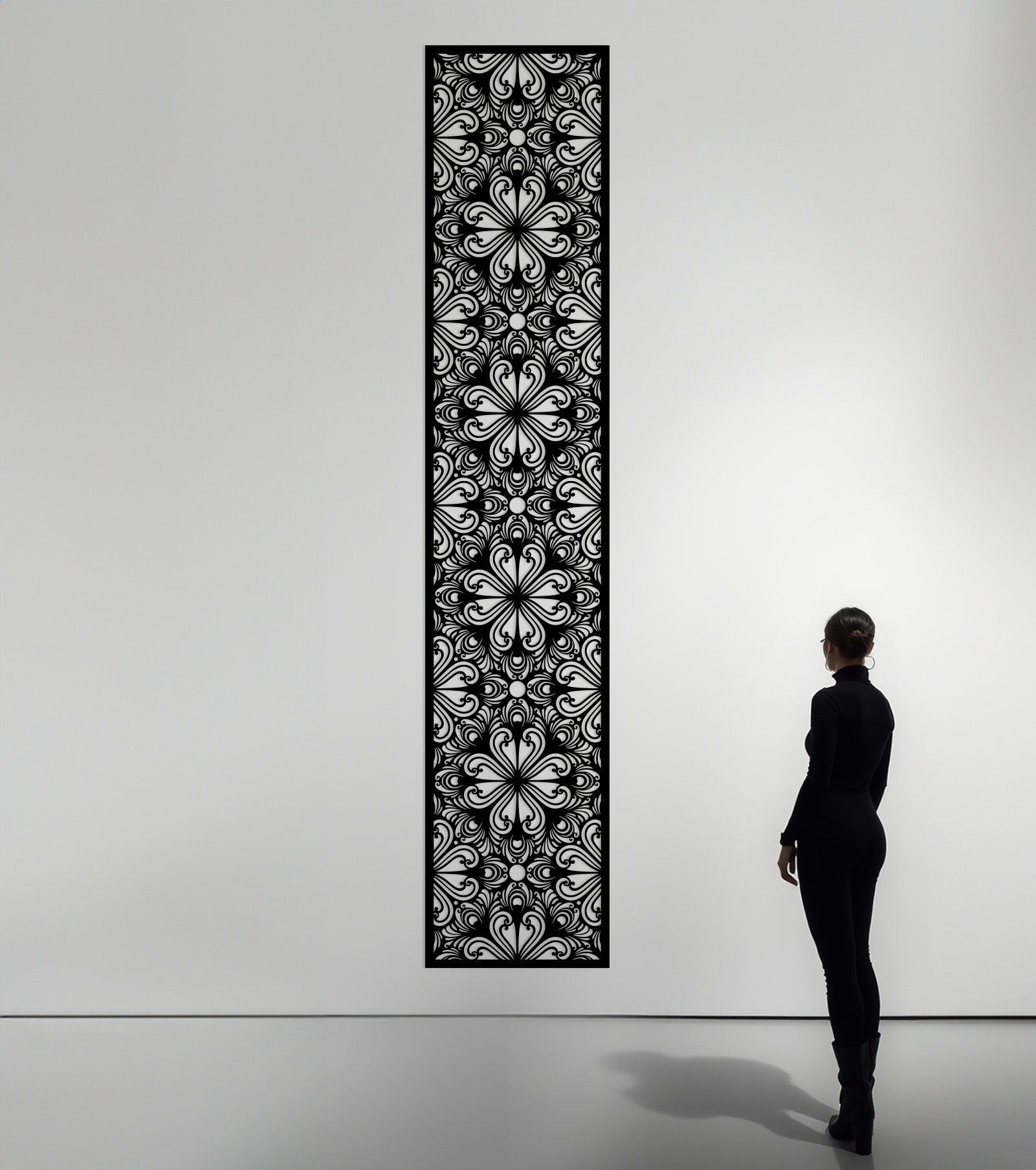 Tall Vanta Signature Pattern Metal Panel